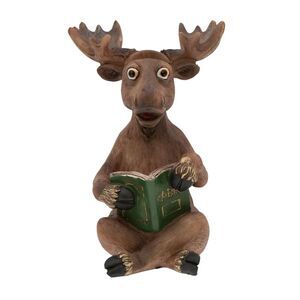 Woodland Creek Sitting Moose Eyeglass Holder